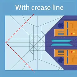 36 hojas de origami 3D ​   Juego de origami de avión de papel 12 modelos ​ Papeles de colores ​   Kit de ciencia STEM Kit de artesanía hecho a mano
