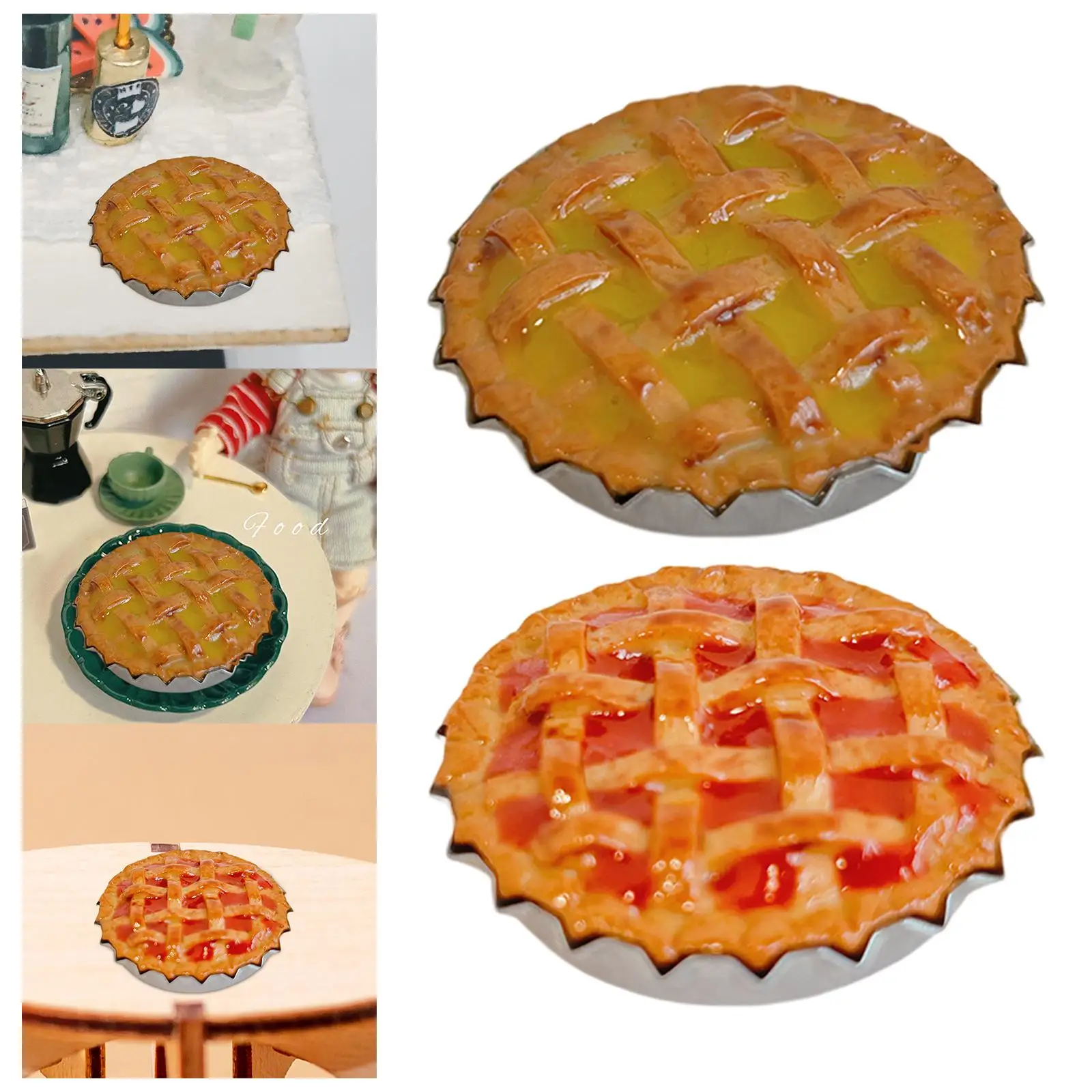 Dollhouse Decoration Accessories Food Toy Lovely 1/6 1/12 Dollhouse Applepie