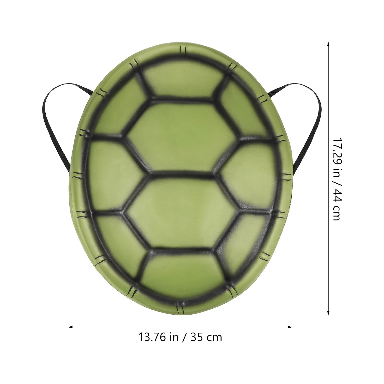 5 uds. De accesorios de concha de tortuga, conchas de tortuga, disfraz falso, juego de graduación de Halloween - imagen 4