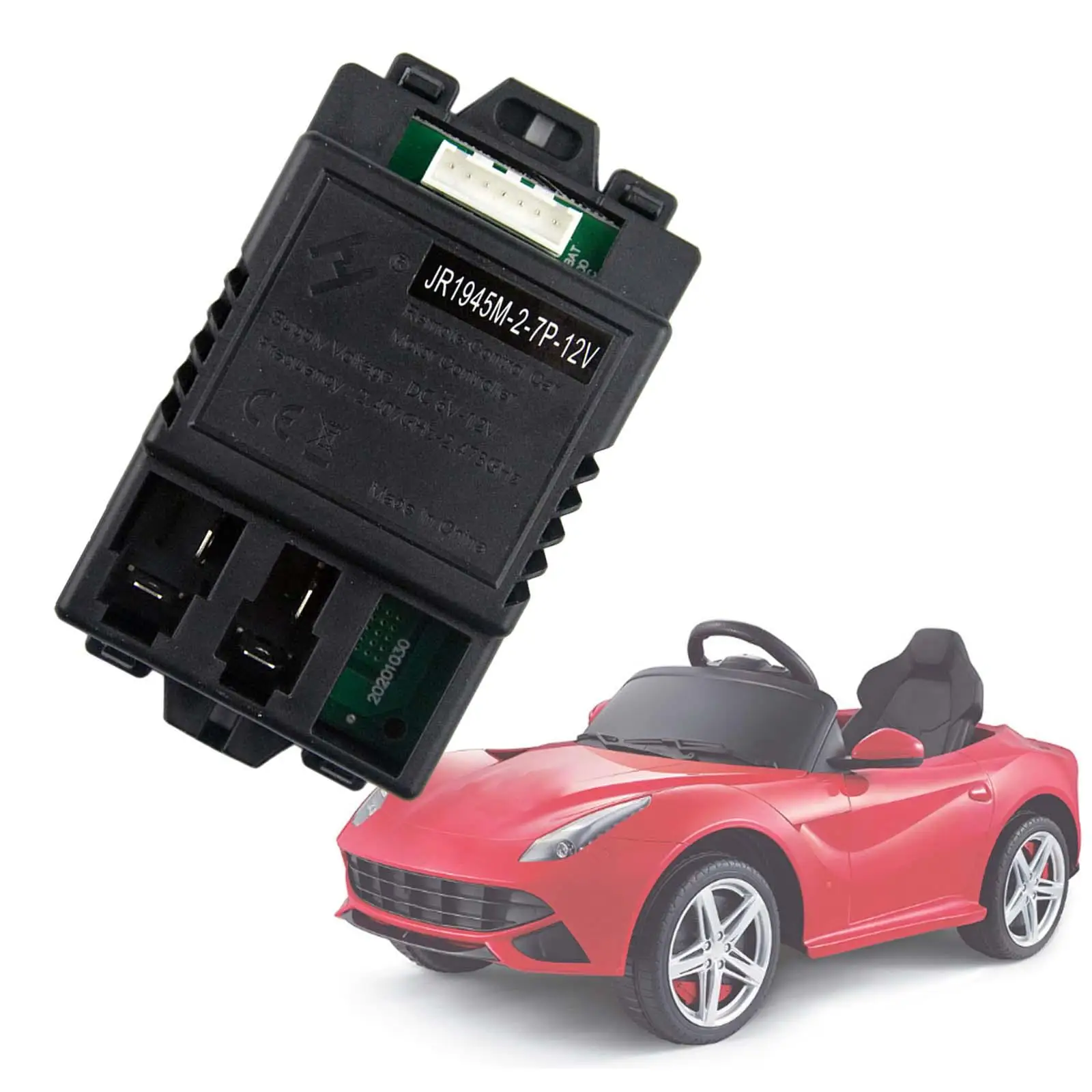 JR1945M-2-7P-12V Control Box Motor Controller for Kids Electric Car Fitting