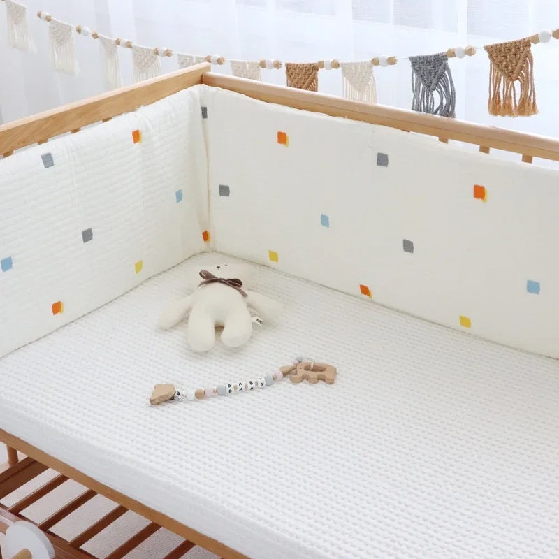 Parachoques acolchados para cuna – Protector de seguridad infantil