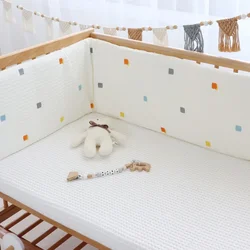 Parachoques acolchados para cuna – Protector de seguridad infantil