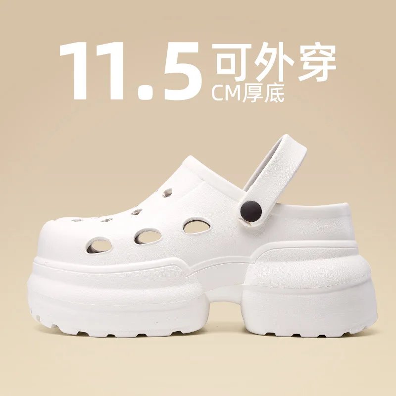 Zapatillas de plataforma para niña – EVA suave con suela gruesa verano - imagen 4