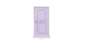 mauve door
