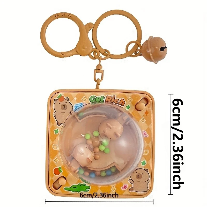 Llavero capibara kawaii para niños - imagen 3