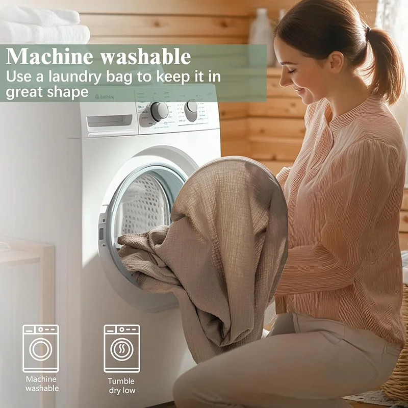 Cubierta de lactancia para madre, cubiertas de muselina para alimentación de bebé, cubierta multifuncional portátil para salida, cochecito de bebé de 71x95cm - imagen 5