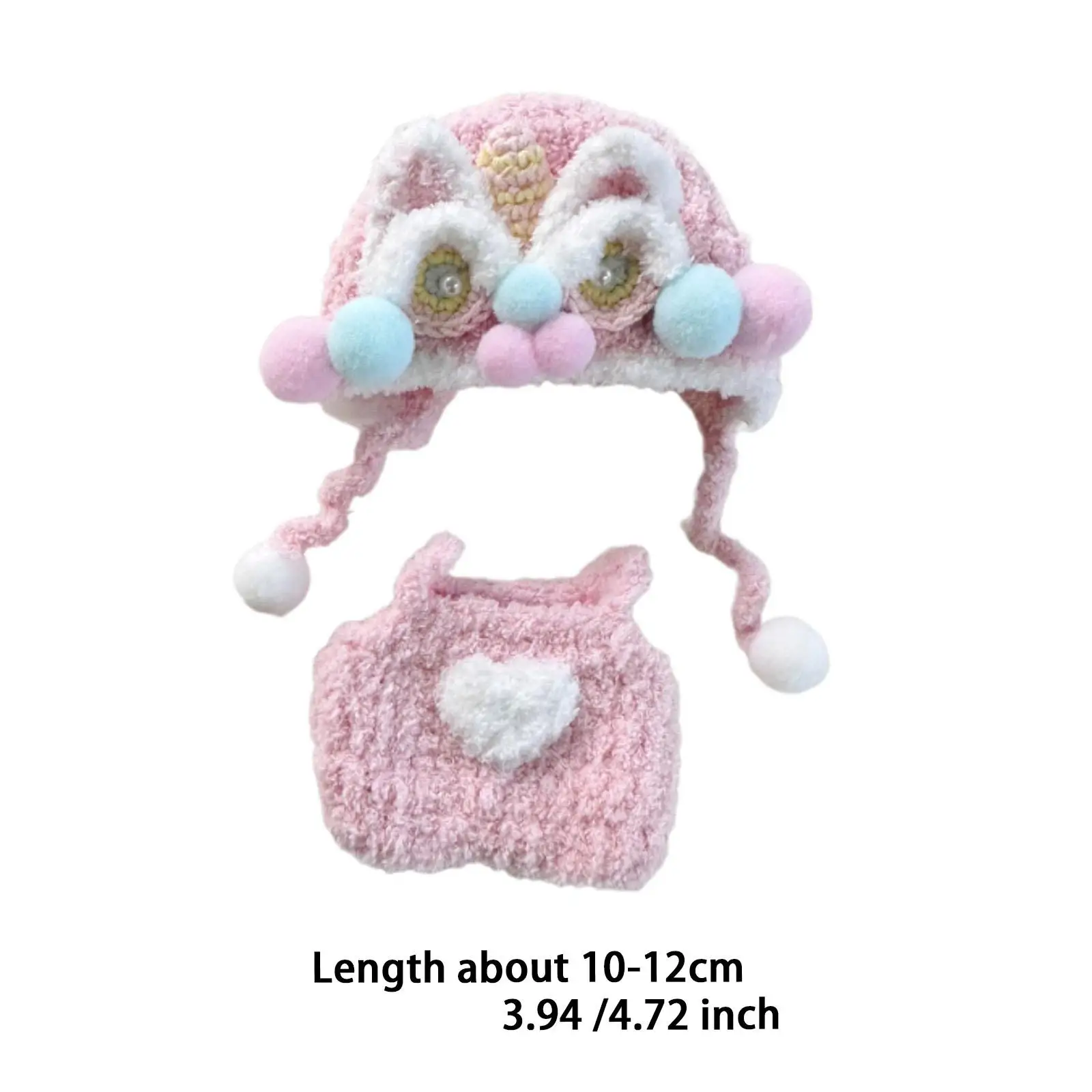 Doll Clothes Doll Cos Accessory DIY for Kids Birthday Gift Doll Outfit Dress up for 5.91'' Doll Imagination Coordination