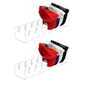 2pcs Transparent
