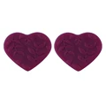 10pcs wine red