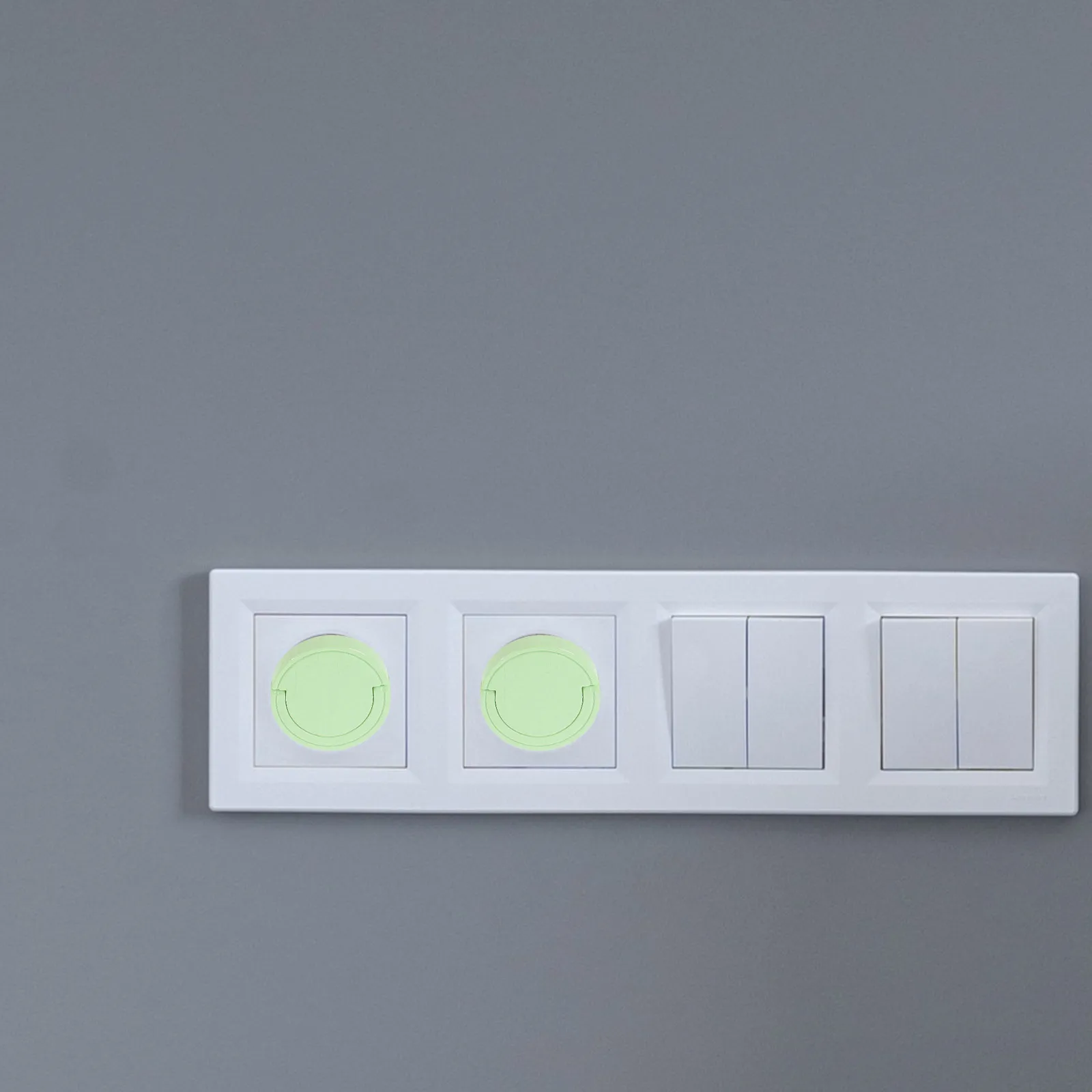 8 Uds. Cubiertas protectoras para enchufe, toma de corriente a prueba de bebés, cubierta de seguridad para toma de corriente a prueba de niños, cubiertas para toma de corriente para uso doméstico - imagen 5