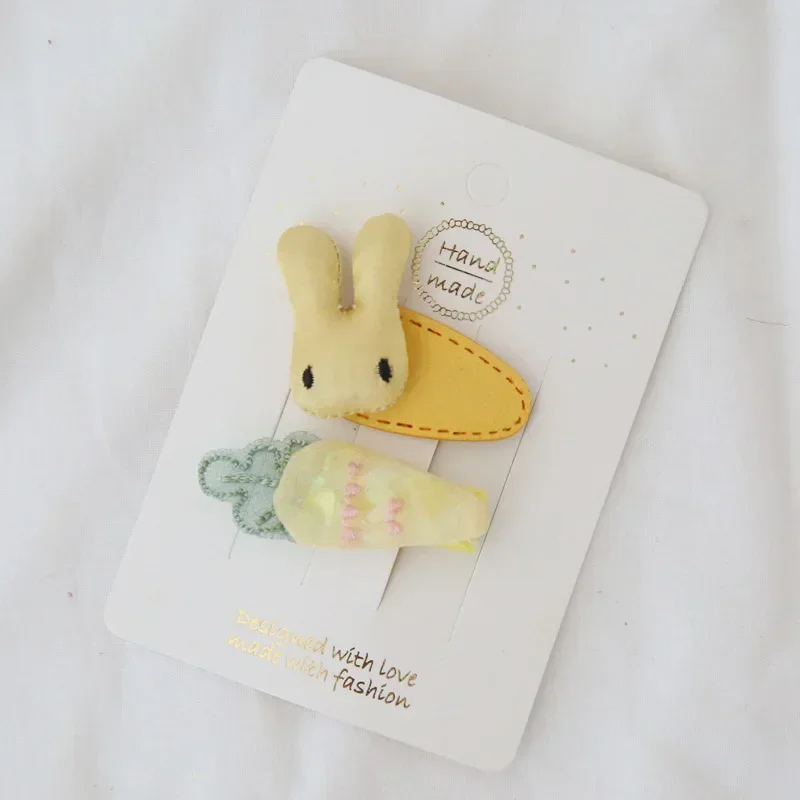 Conjunto de pinzas para el pelo para niña, pasadores pequeños y bonitos de Color caramelo, horquillas para bebé, pinzas pequeñas antideslizantes, accesorios para el cabello para niños pequeños, 2 uds. - imagen 5