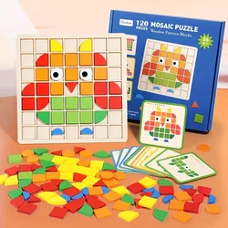 Juego Tangram de madera educativo para niños