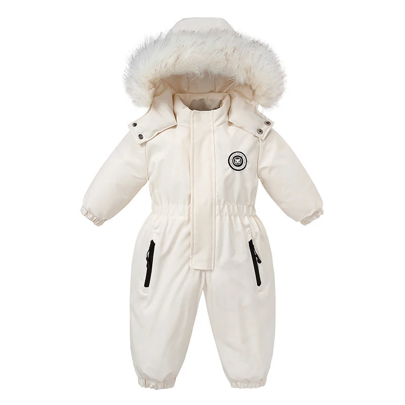 Mono de invierno para bebé – Terciopelo térmico e impermeable