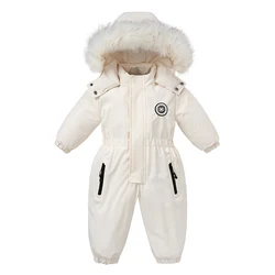 Mono de invierno para bebé – Terciopelo térmico e impermeable