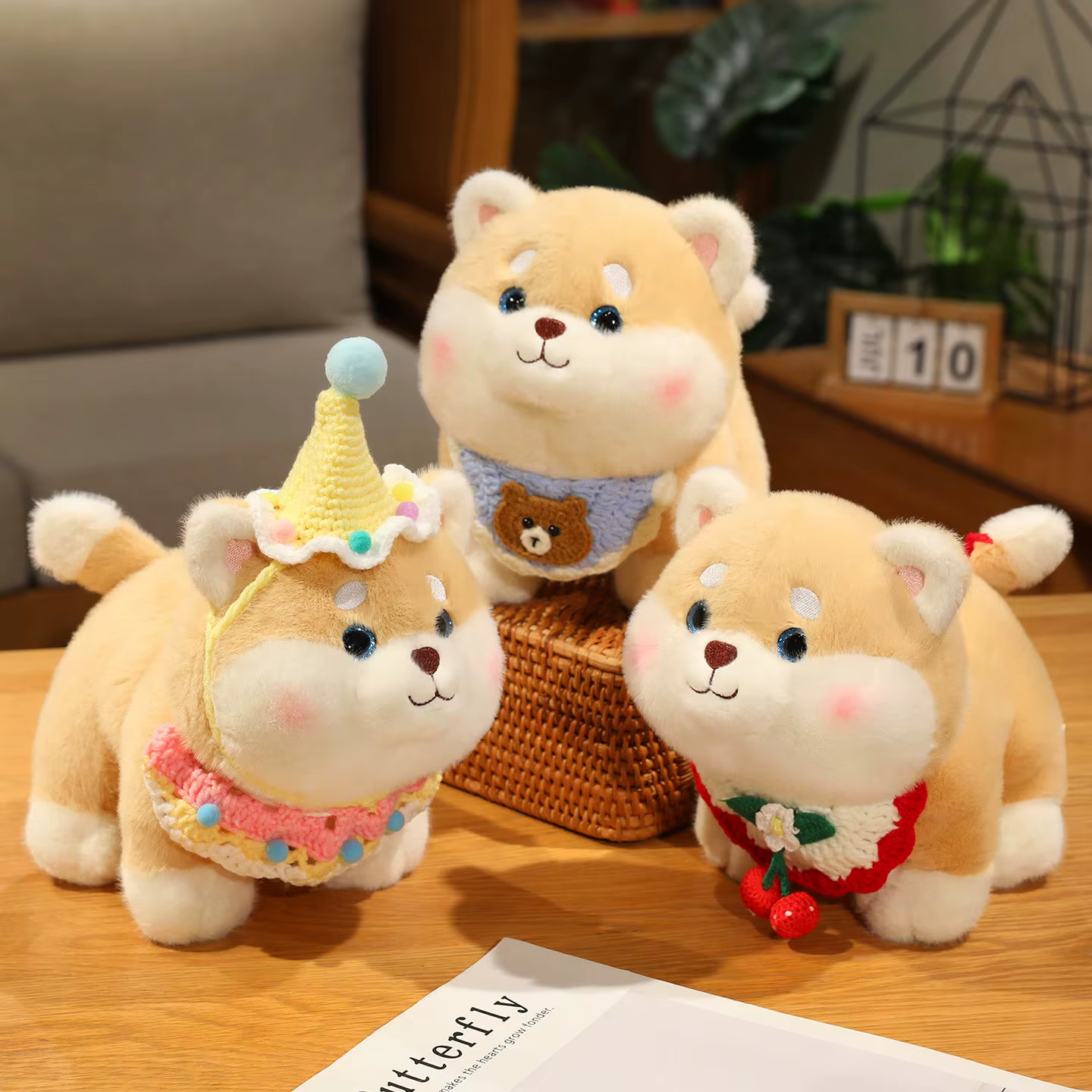 Peluche Shiba Inu cachorro suave para niños - Regaloideal - imagen 3