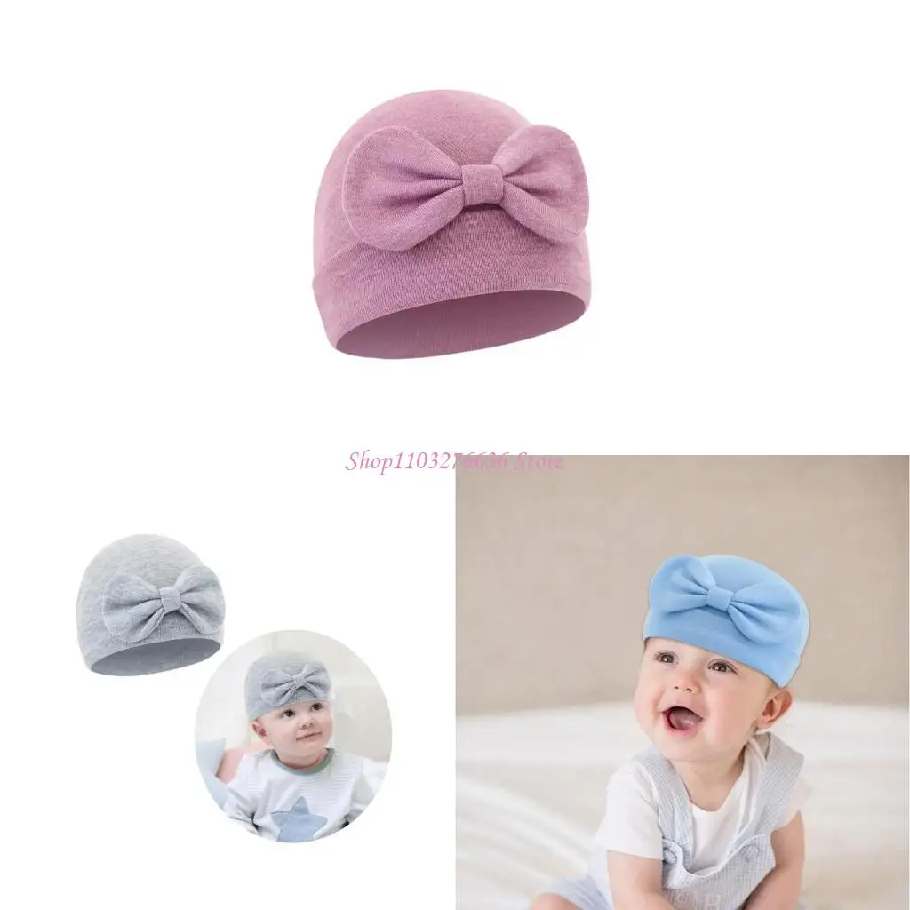 R6FD Bebé Baby Babet Hat ALGEDY COMBORS BOWKNOT BUNNOT COPS FETAL