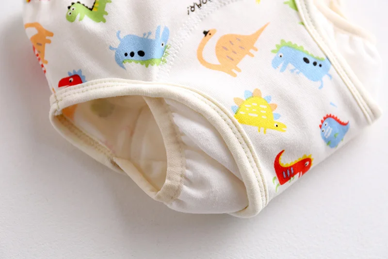 Pantalón de entrenamiento de algodón para bebé, pañal de gasa reutilizable, pañal de tela impermeable, pantalones de estudio para bebé, pañales lavables - imagen 5