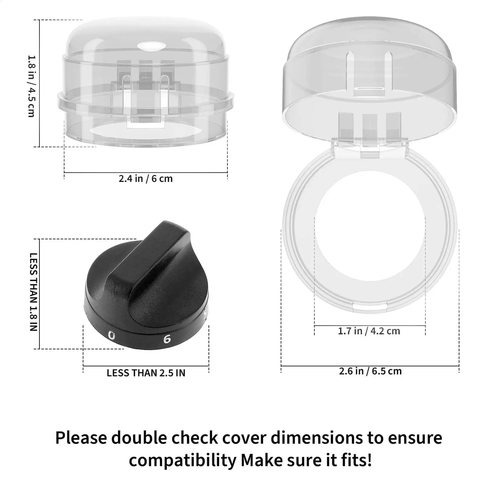 Protectores para pomos de cocina a prueba de niños - imagen 5