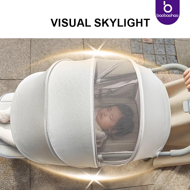 Cochecito de bebé ligero, fácil de plegar, cochecitos ligeros y compactos, cochecito de viaje portátil para avión y niño - imagen 3