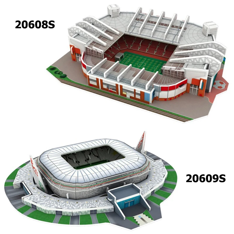 DDJ Rompecabezas 3D: Campos de fútbol en miniatura