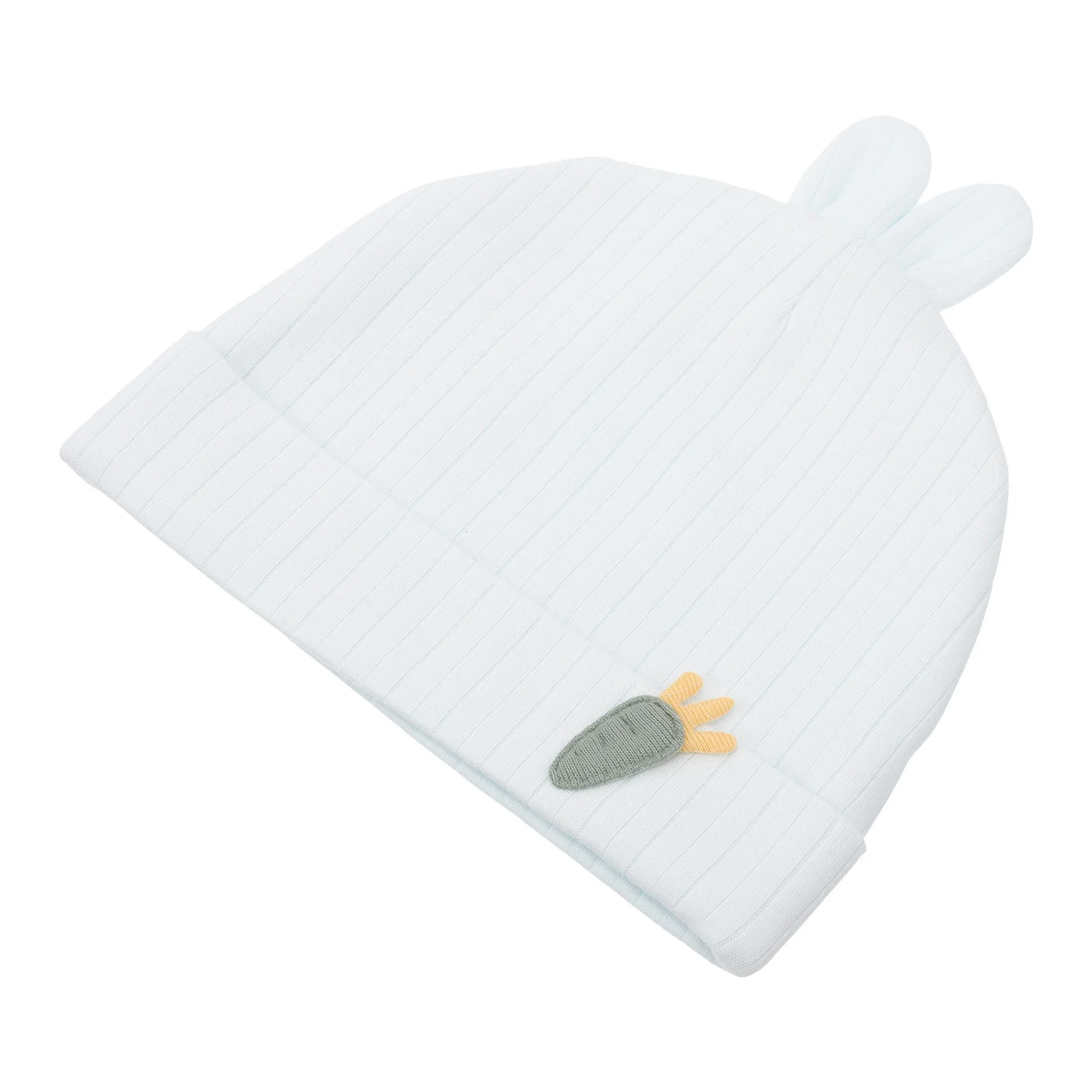Gorro de algodón para niñas recién nacidas, gorro para niñas, diseño de Orejas de conejo, sombrero de primavera para niños, accesorios infantiles con Orejas de conejo - imagen 2