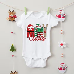 Camisa manga corta familia Navidad – conjunto papá mamá bebé