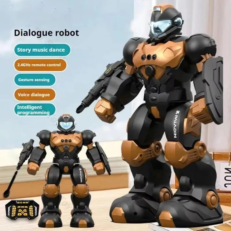 Robot infantil interactivo con control por voz y luces LED - imagen 5