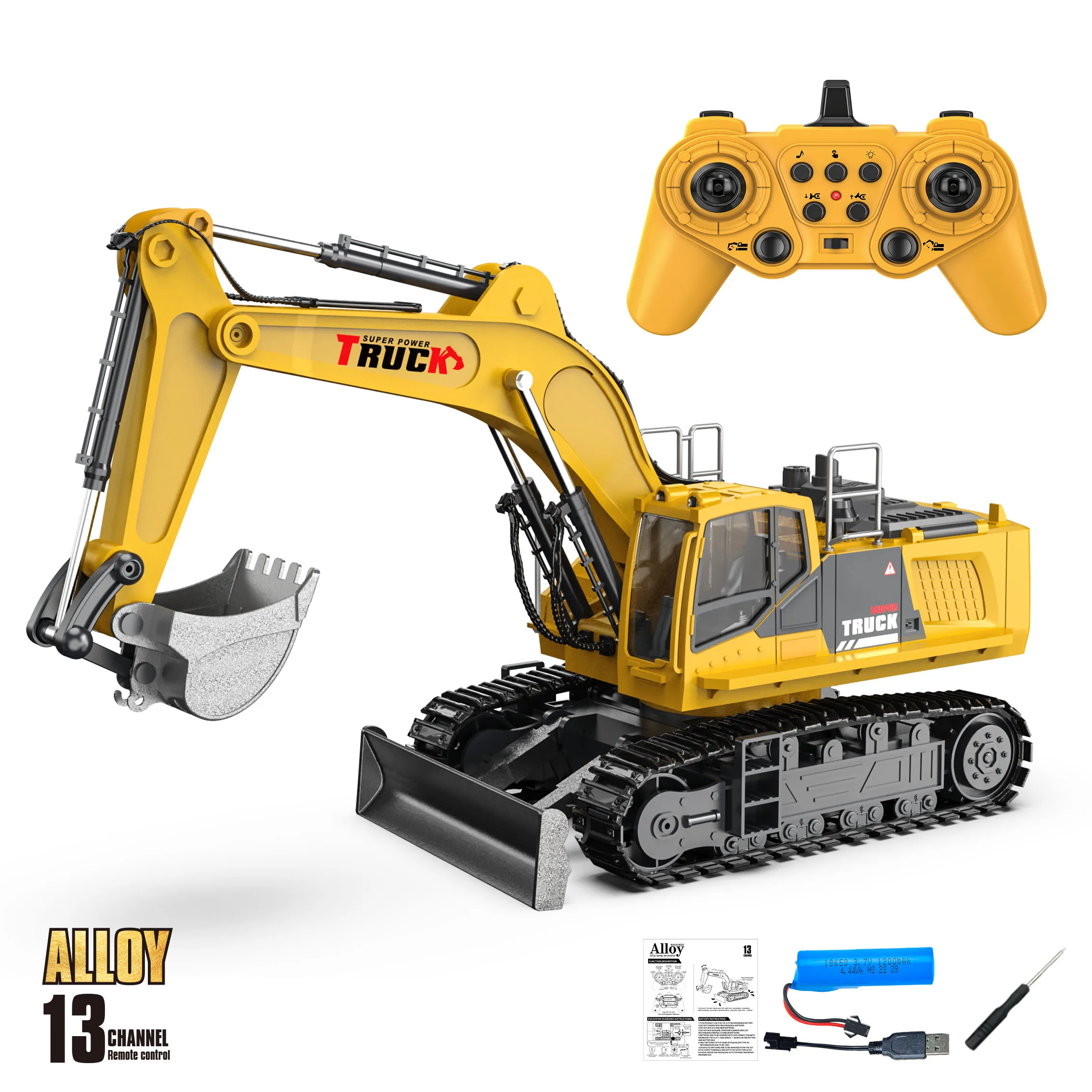 13 channel yellow