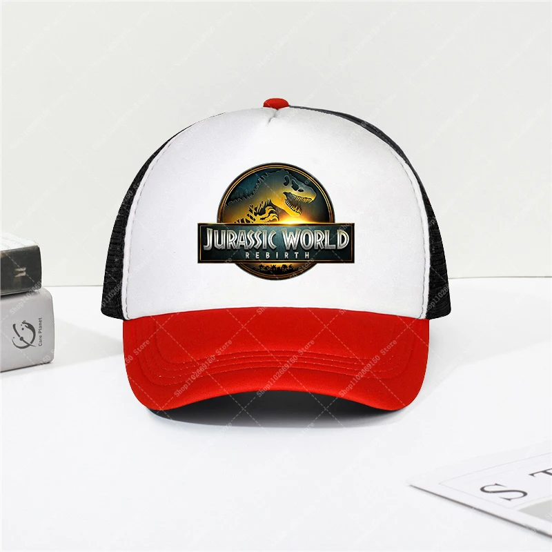 Gorra de béisbol Jurassic World Rebirth para niños, sombrero ajustable para adultos, accesorios informales de verano para hombre y niño, gorras bonitas de Anime, regalos Sunbonnet - imagen 3