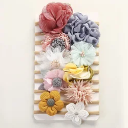 Diadema floral para bebé niña – Complemento primaveral