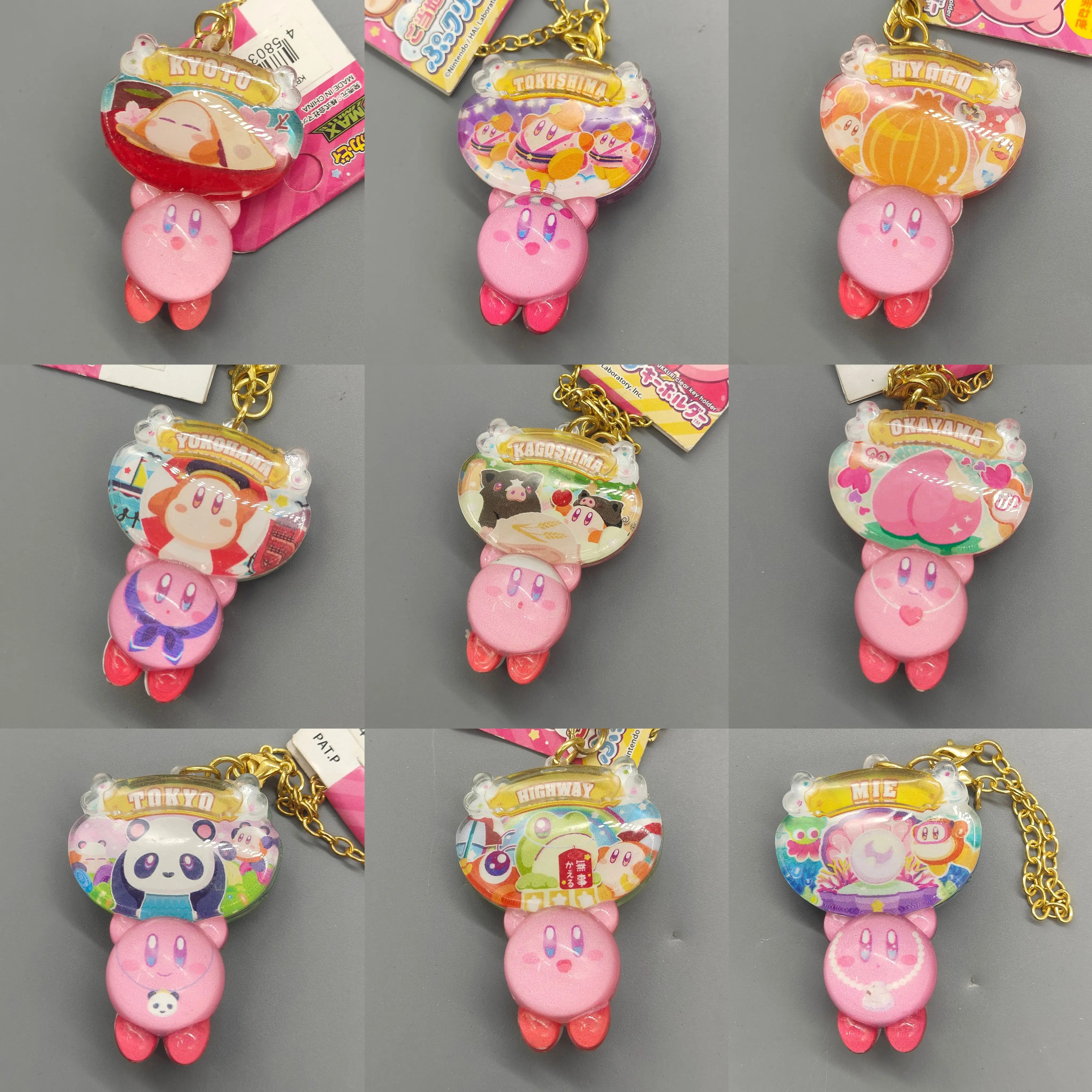 Llavero acrílico Kirby colgante infantil para bolso - imagen 2