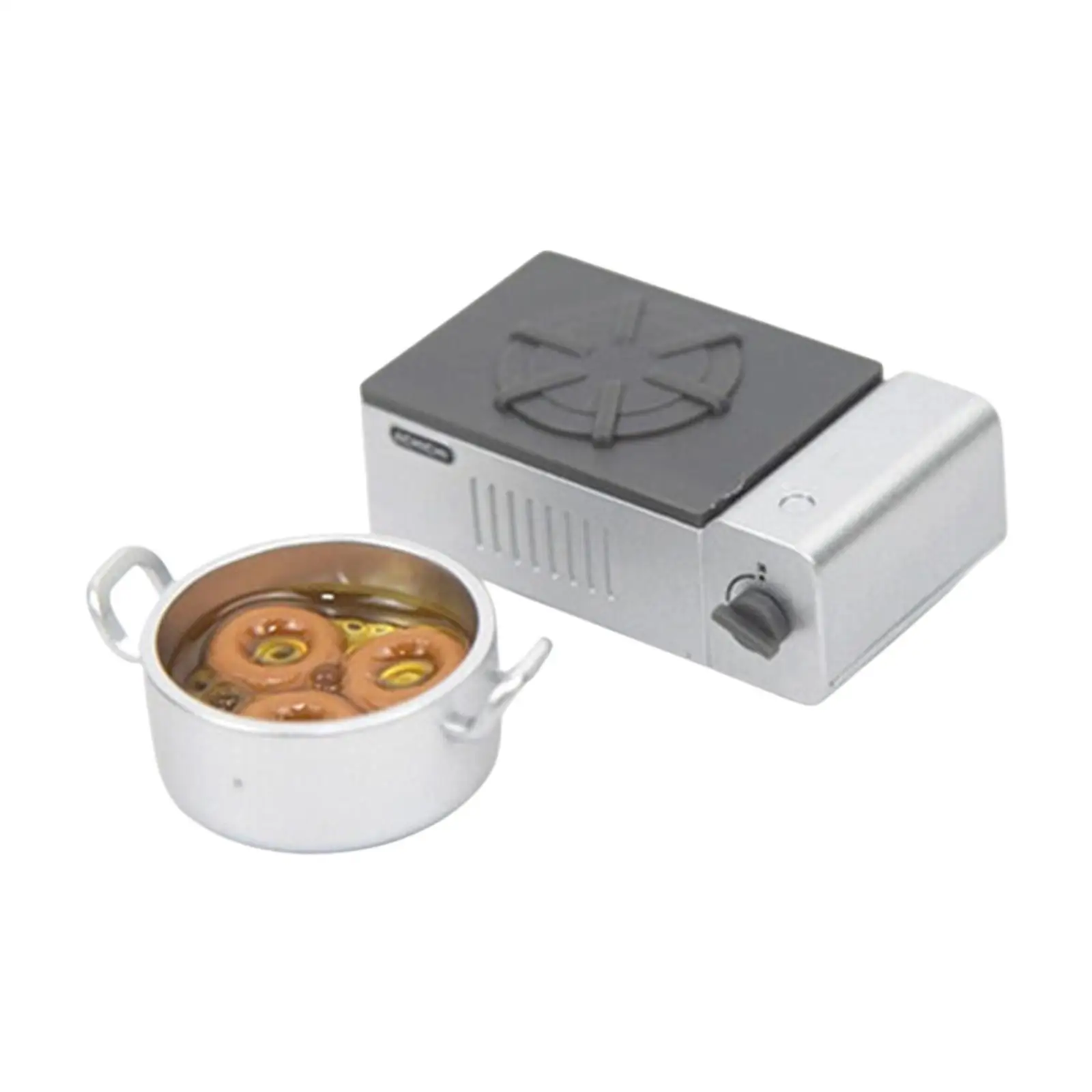 1:12 Dollhouse Mini Cookware Decor Simulation Life Scene Kitchen Decoration