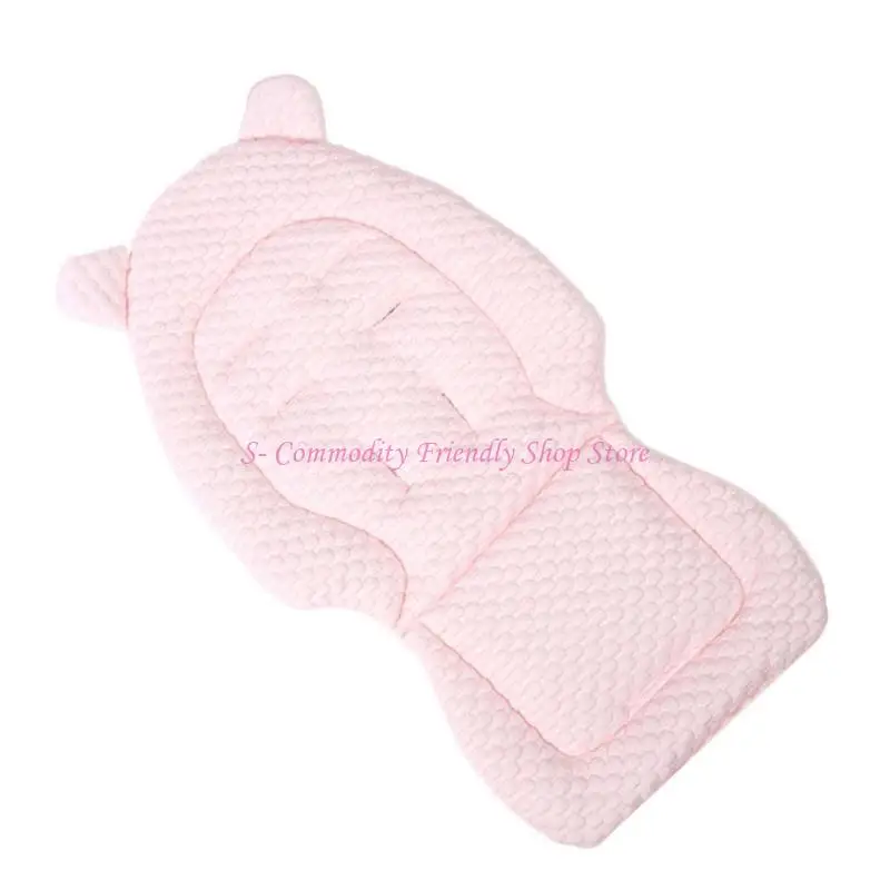 85AE cojín para cochecito bebé, cochecito, forro para asiento coche bebé, almohadilla soporte corporal para bebé, - imagen 4