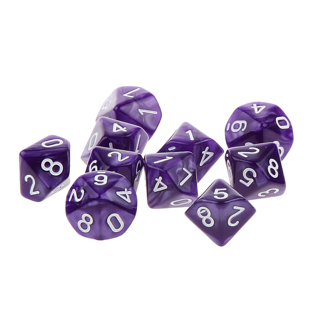 D10 Purple