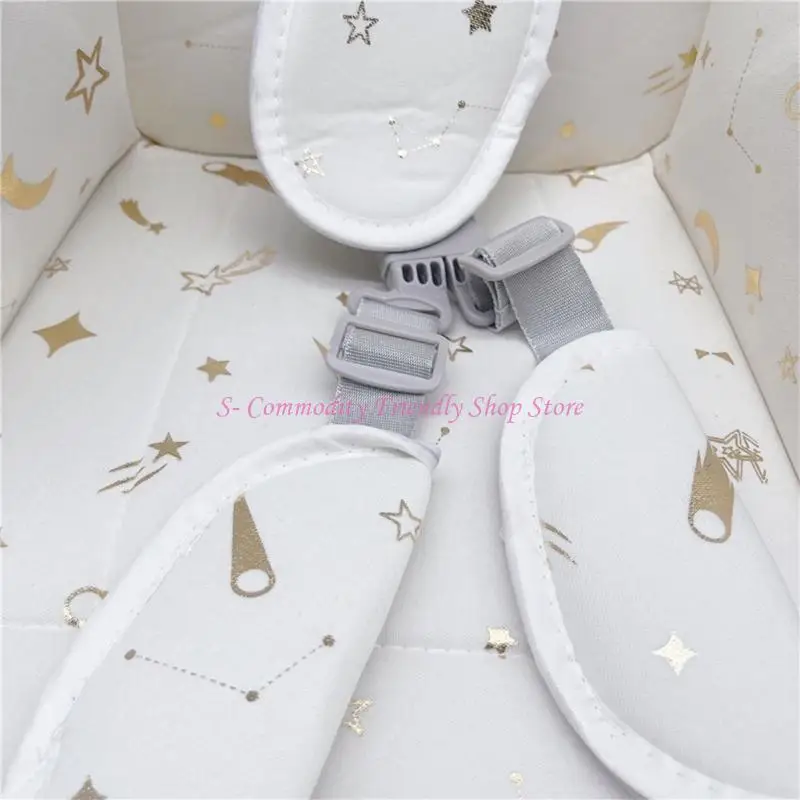 85AE Soporte asiento cochecitos ergonómicos respaldo transpirable Correas prácticas fáciles eliminar - imagen 2