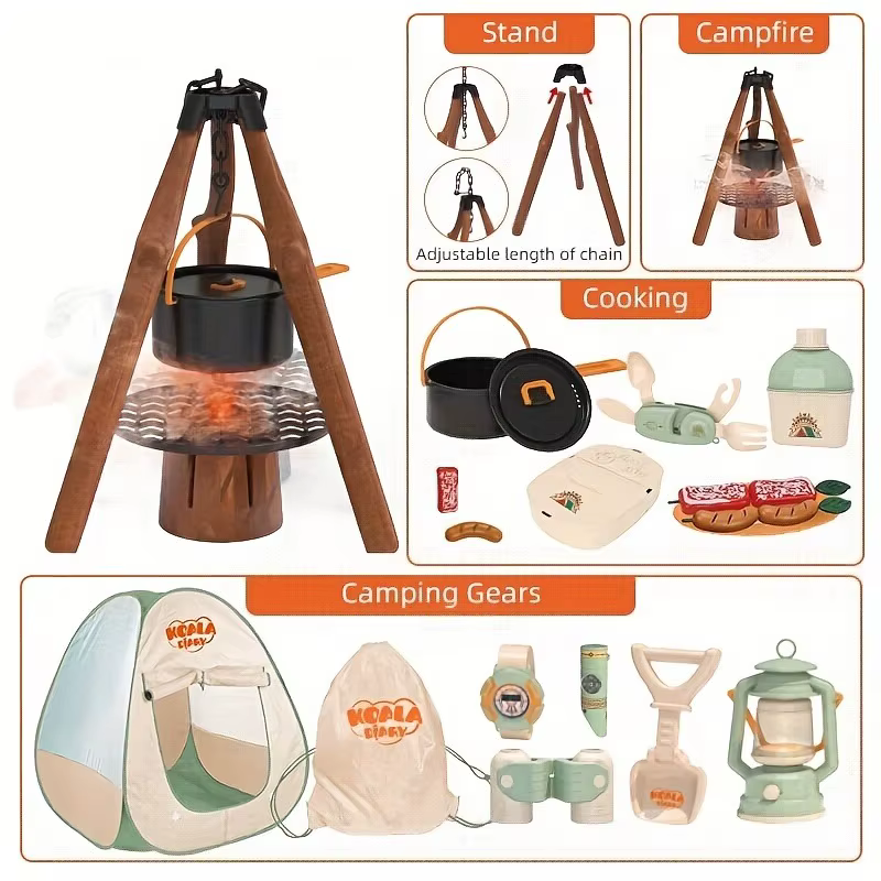 Kit explorador al aire libre – Juego de camping para niños - imagen 4