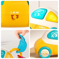 Sonajero musical para dentición en coche – Juguete Montessori