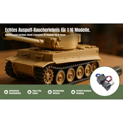 Henglong 3918 1/16 Generador de humo RC – Accesorio para tanque