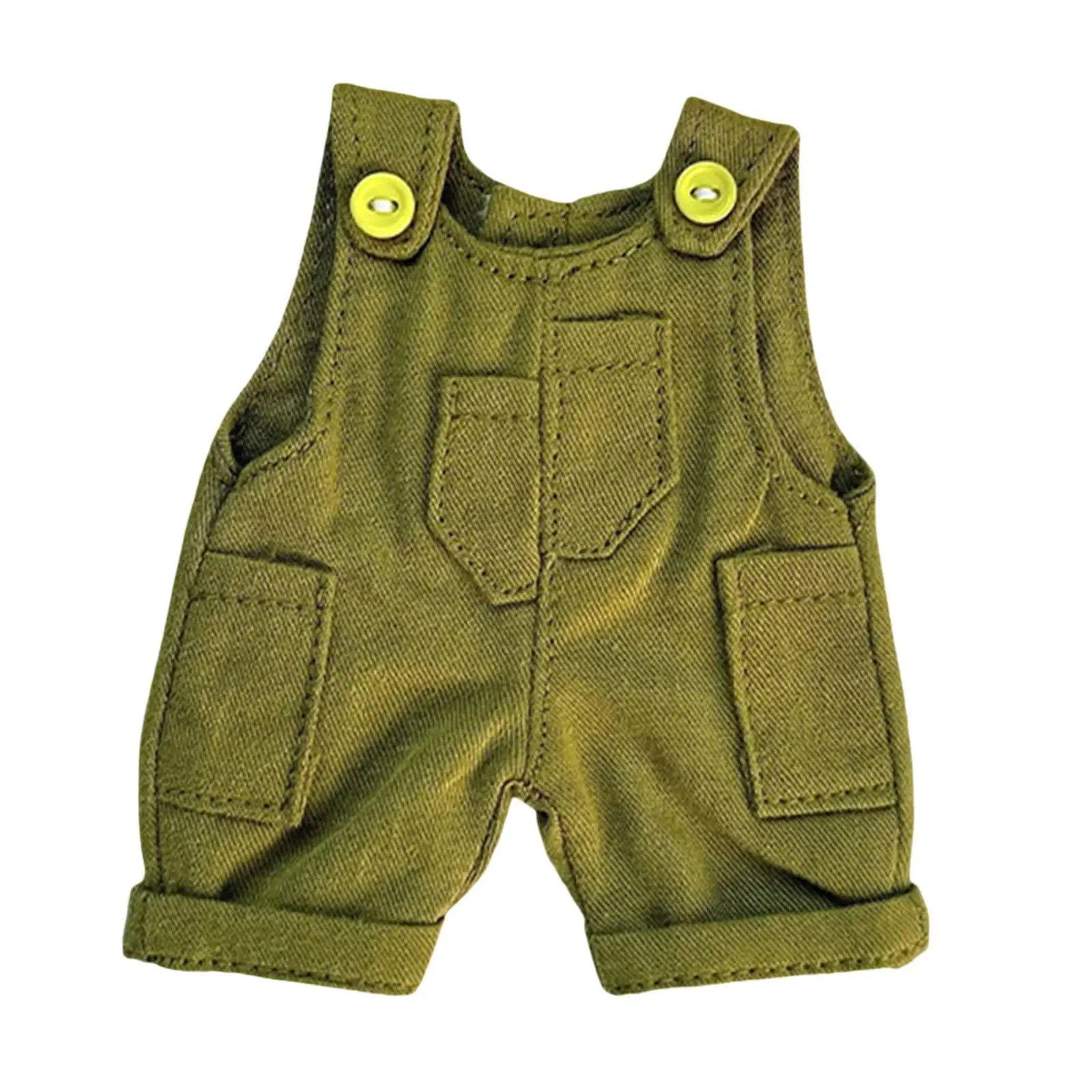 Girl Doll Jumpsuit Pendant Doll Outfits Gifts for Little Girls DIY Doll Toy