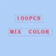 100pcs mix color
