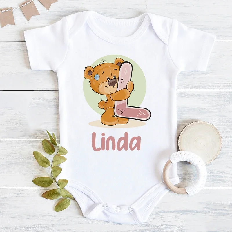 Body bebé recién nacido de oso personalizado, regalo original - imagen 5