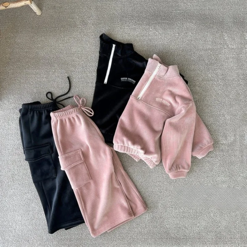 Conjunto invierno niño: suéter manga larga y pantalón - imagen 2