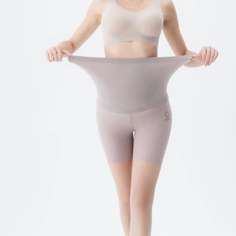Medias de maternidad de talla grande, ropa interior de alta elasticidad, ropa para mujeres embarazadas gordas, pantalón de protección transpirable para embarazo - imagen 3