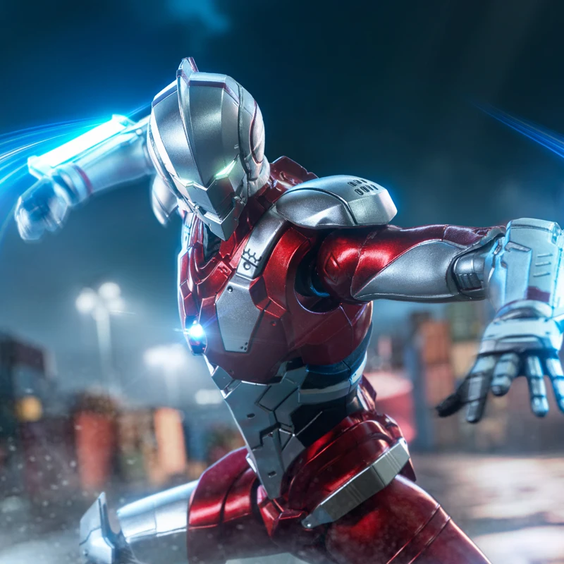 ZD Original Ultraman traje Jack siete Gaia Tiga Trigger Decker Orb Z Ace recoger Mecha Ultraman figura de acción Anime juguete para niños - imagen 4