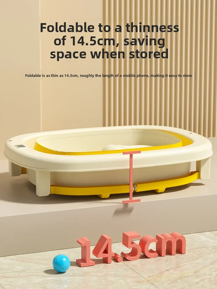 Bañera infantil plegable grande para el hogar - imagen 5