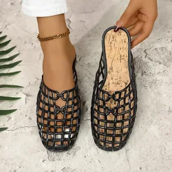 Sandalias de verano para mujer - Transpirables sin cordones para playa