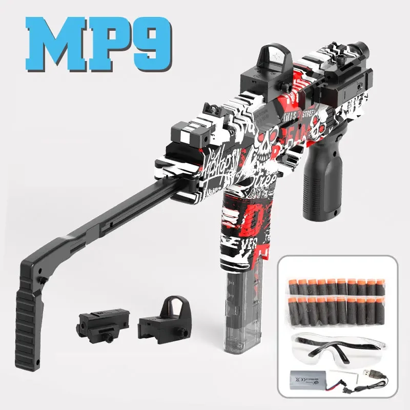 MP9 Pistola de dardos de espuma para niños - Juguete exterior - imagen 4