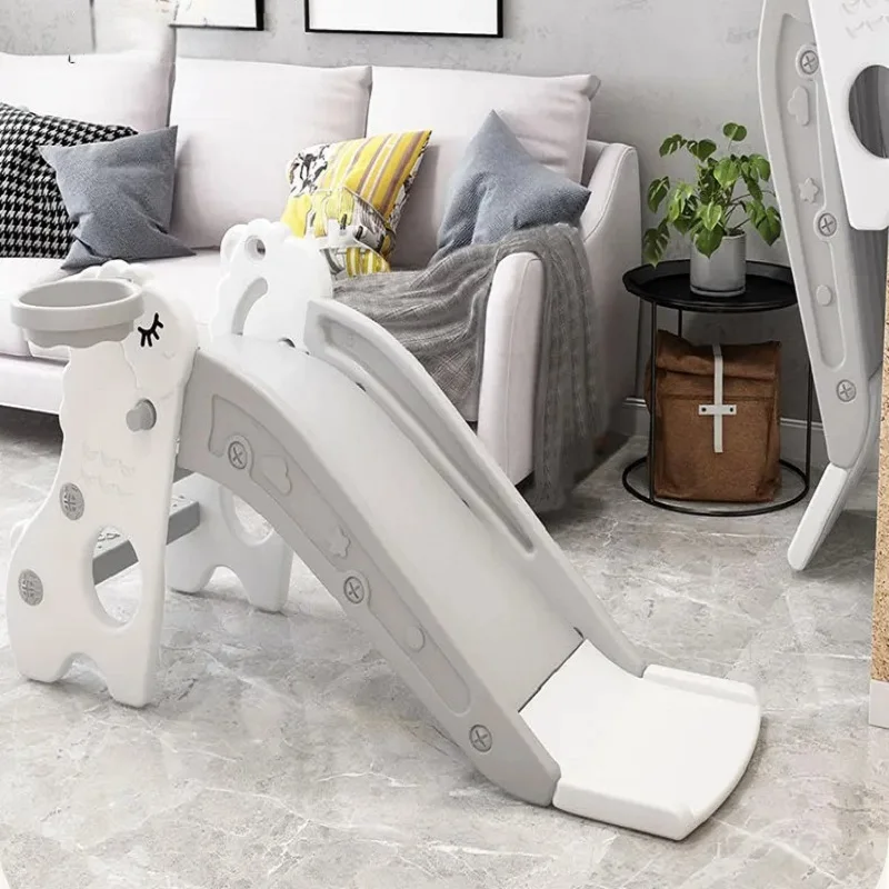 LazyChild Tobogán infantil de plástico para casa