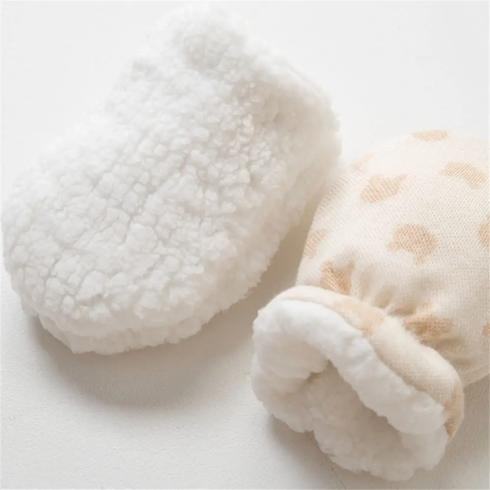 Guantes gruesos de lana más cálidos, guantes para recién nacidos, manoplas antiagarre de invierno para bebés, guantes de dedo completo para niños y niñas, manoplas para niños pequeños - imagen 4