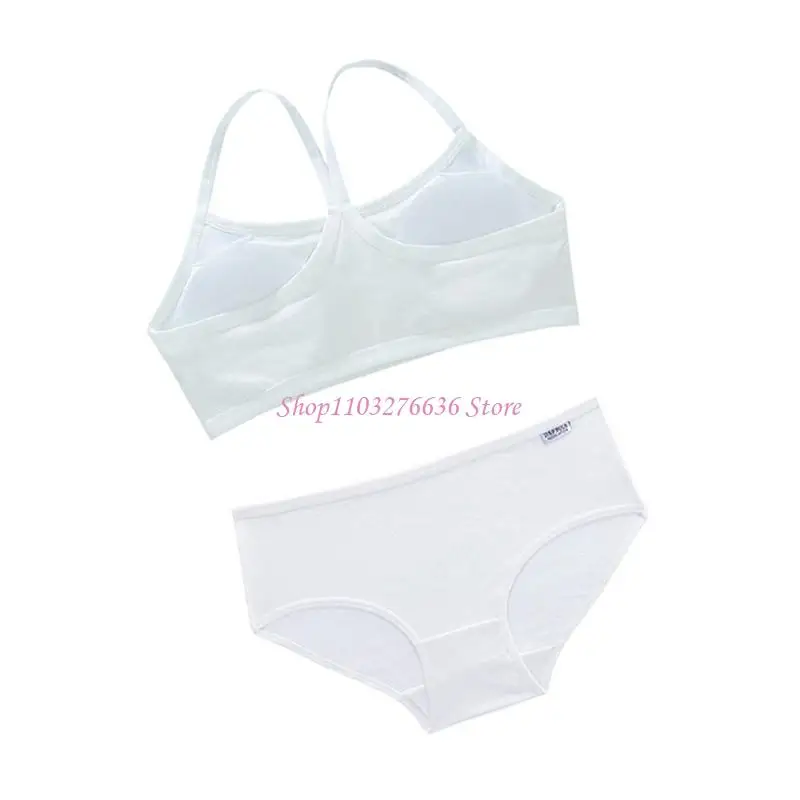 R6FD Girls sujetador adolescente tops tubo bustier para niños adolescentes lencería para estudiantes secundaria ropa - imagen 2